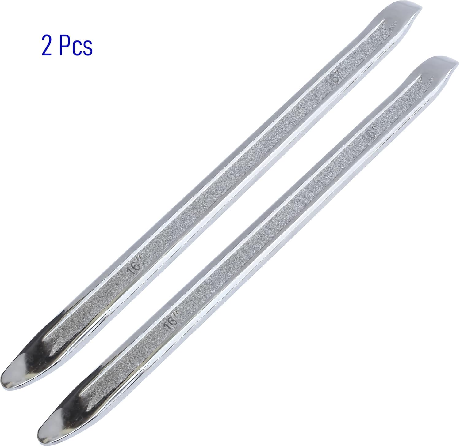 2 PCS 16-Inch Tire Iron, Heavy Duty Tire Spoons Lever Bar, Professional Tire Changing Tool for Installing and Removing and Repairing Wheel Tires of Cars, Motorcycles, Scooter Bicycles