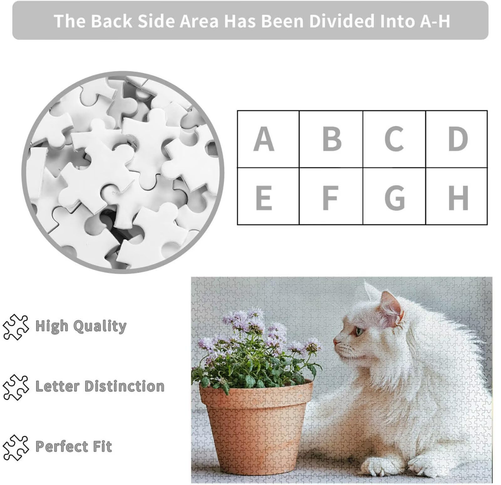 Personalisiertes Foto Puzzle Selbst Gestalten - Fotopuzzle mit Eigenem Bild (1000-5000 Teile) - Gestalte Selbst Puzzle, Personalisierte Geschenke mit Foto für Mama, Familie zum Geburtstag C-2199