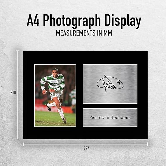HWC Trading A4 Pierre van Hooijdonk Keltische geschenken Gedrukte  ondertekende handtekening foto voor fans en supporters - A4 : Amazon.nl:  Wonen \u0026 keuken