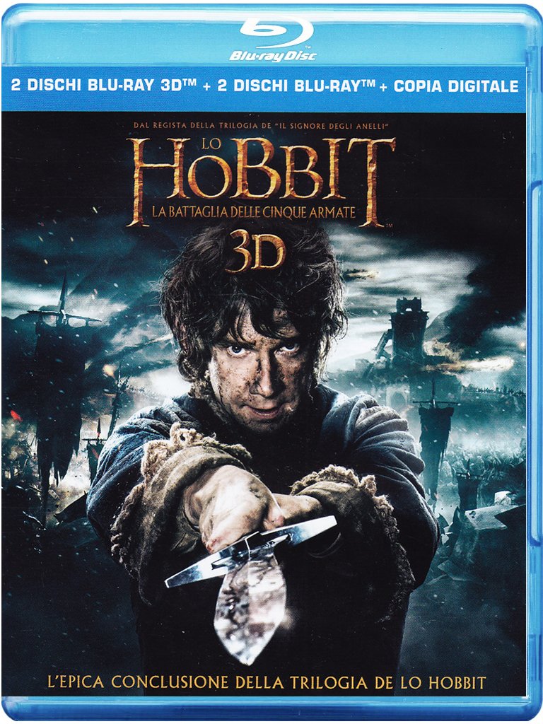 Lo Hobbit: la Battaglia delle Cinque Armate en Blu-ray Edición Estándar
