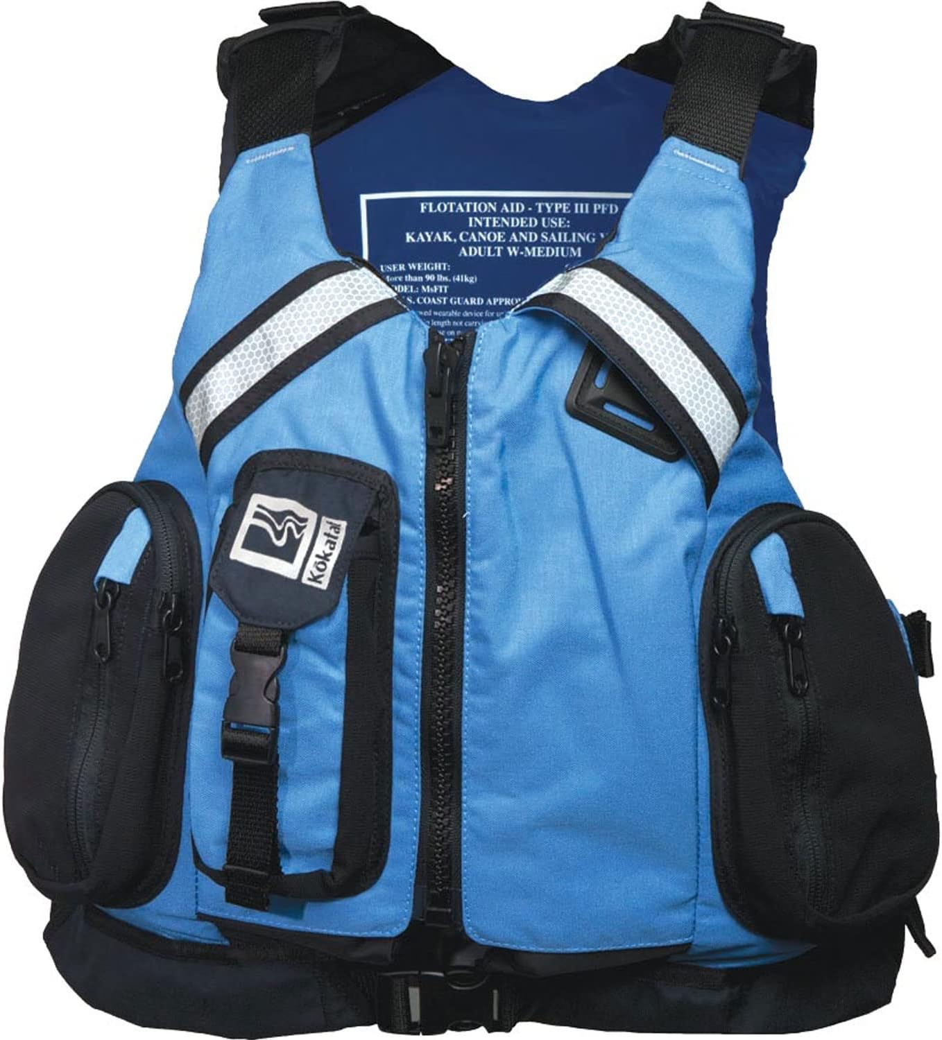 Amazon Kokatat UL MsFit Tour Womens Kayakライフジャケット XLarge ブルー