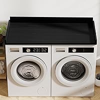 Vista 7 de Encimera de lavadora y secadora, encimera de lavadora y secadora, encimera de lavadora y secadora de madera maciza, encimera de lavandería de 54