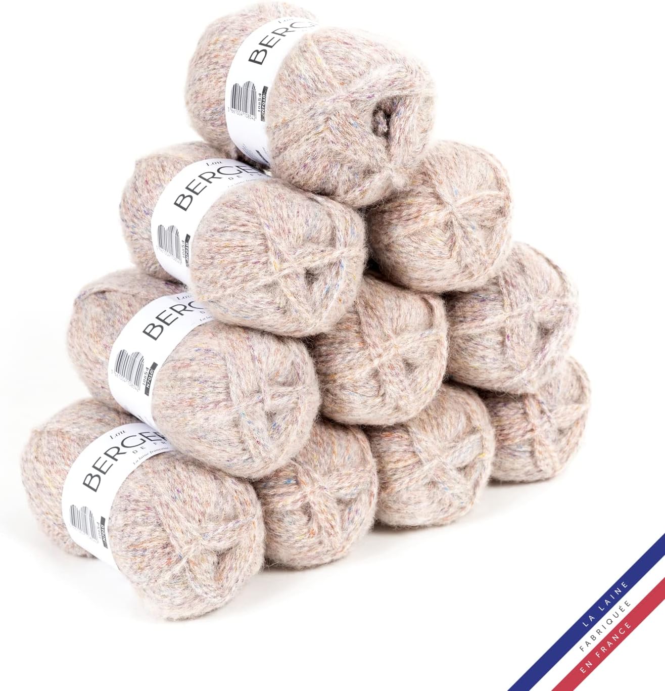 Lot De 10 Pelote De Laine Pas Cher