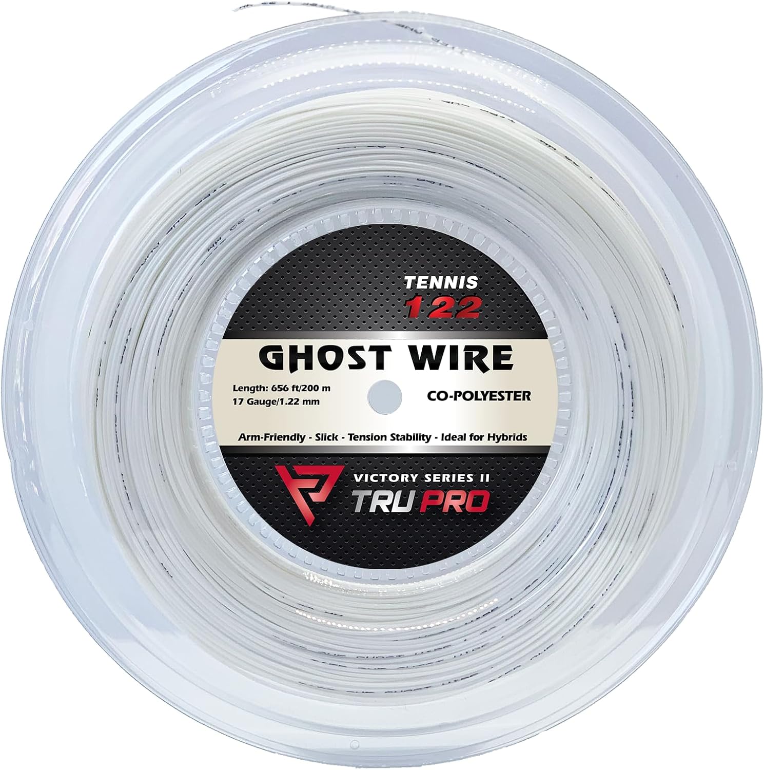 Tier One Sports TRU PRO Ghost Wire - Tennis String (Poly): Super Soft and Arm Friendly