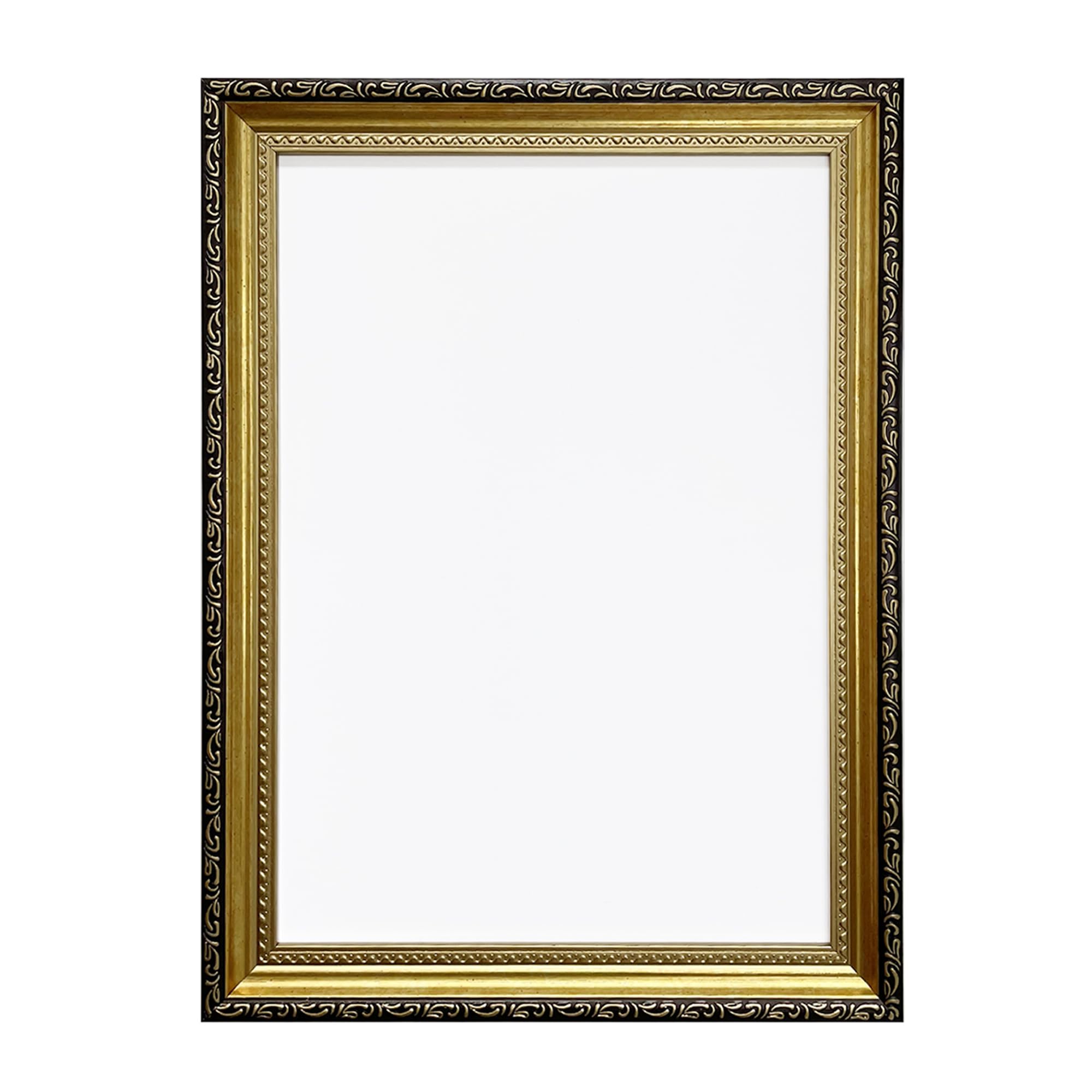 Aryllis Gold 14X11 Picture Frame, Manufactured In The Uk, Ornate Vintage Wall Mountable Photo Frame With Perspex Front