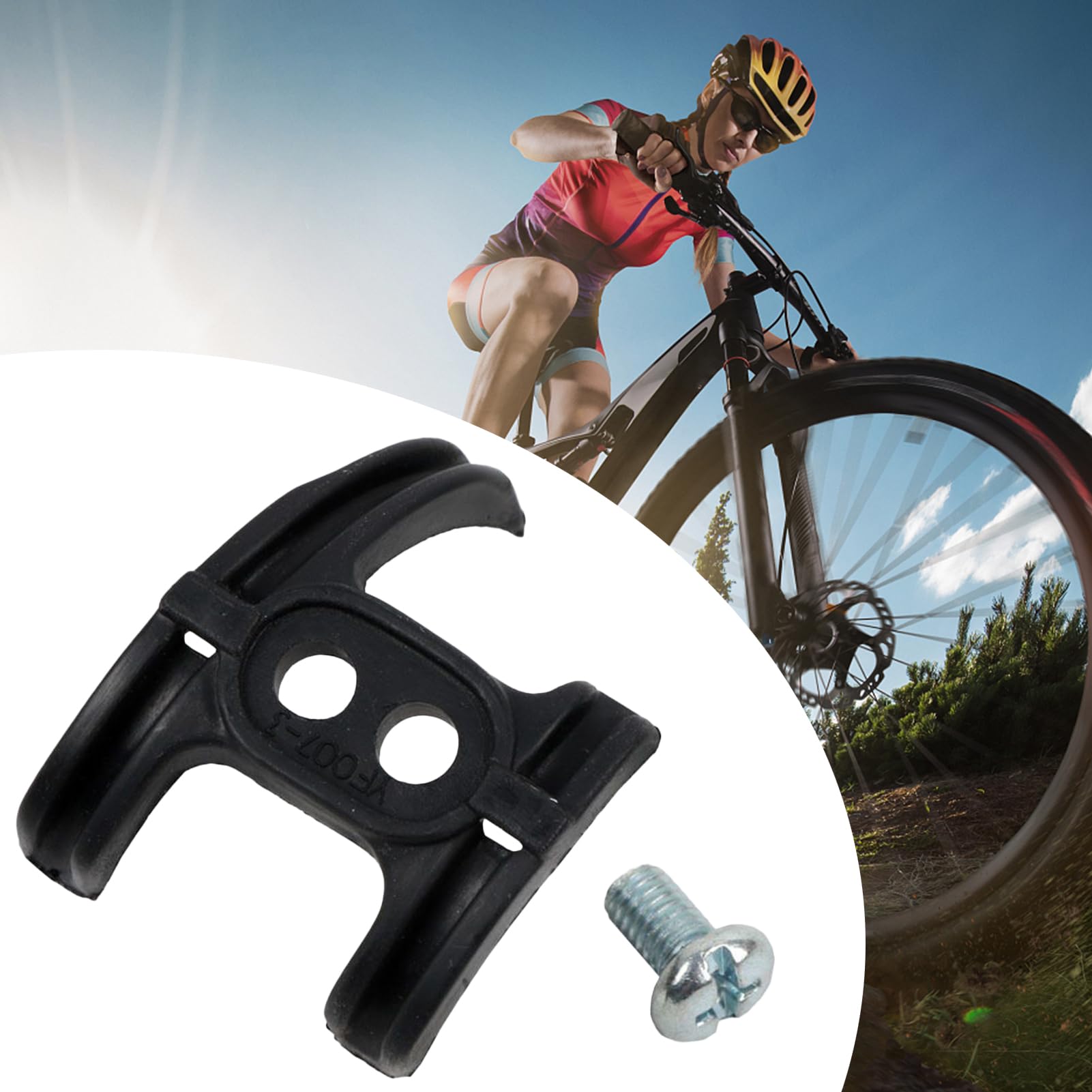 Kabelbinder, für Fahrrad, Bremsmanschette – Schelle gegen Verrutschen, Zubehör, Rahmenmanagement mit Schrauben für Mountainbike, Wandern, Radfahren, Outdoor Sport & Freizeit