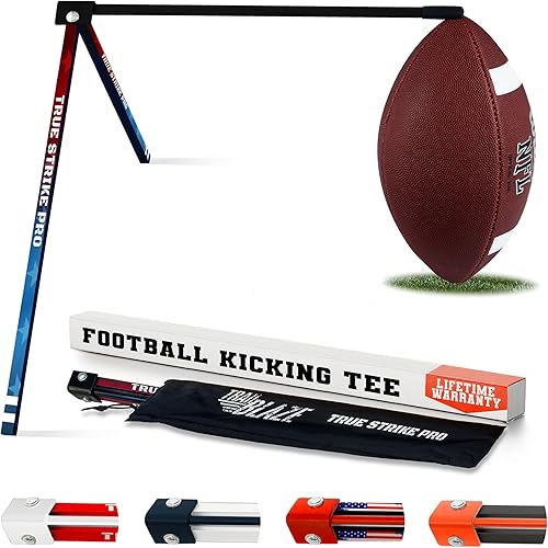 Miniatura 25 de True Strike Pro - Camiseta de fútbol compatible con todos los tamaños de pelota, rastreador de patadas de portería de bonificación, soporte