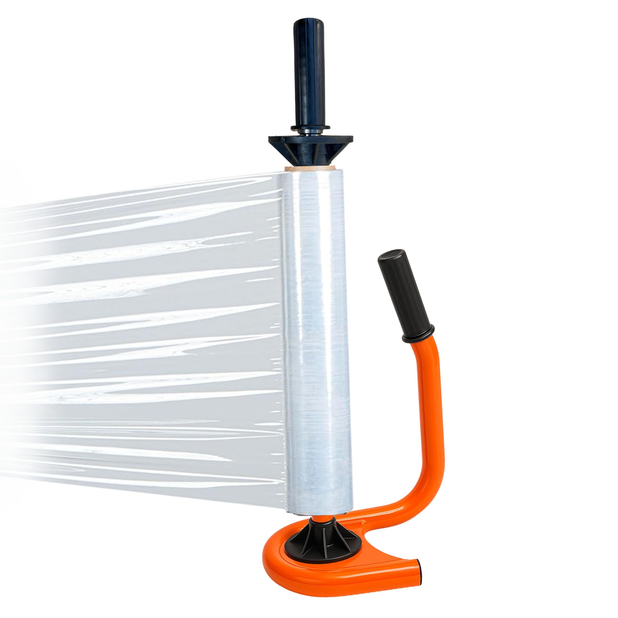 Profi Abroller Premium Orange Stretchfolienspender Abwickler