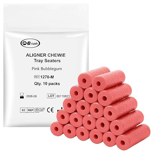 20 unidades masticables para alineadores Invisalign, Aligne Chewie para aparatos invisibles, bandeja de alineadores, asientos de ortodoncia dientes
