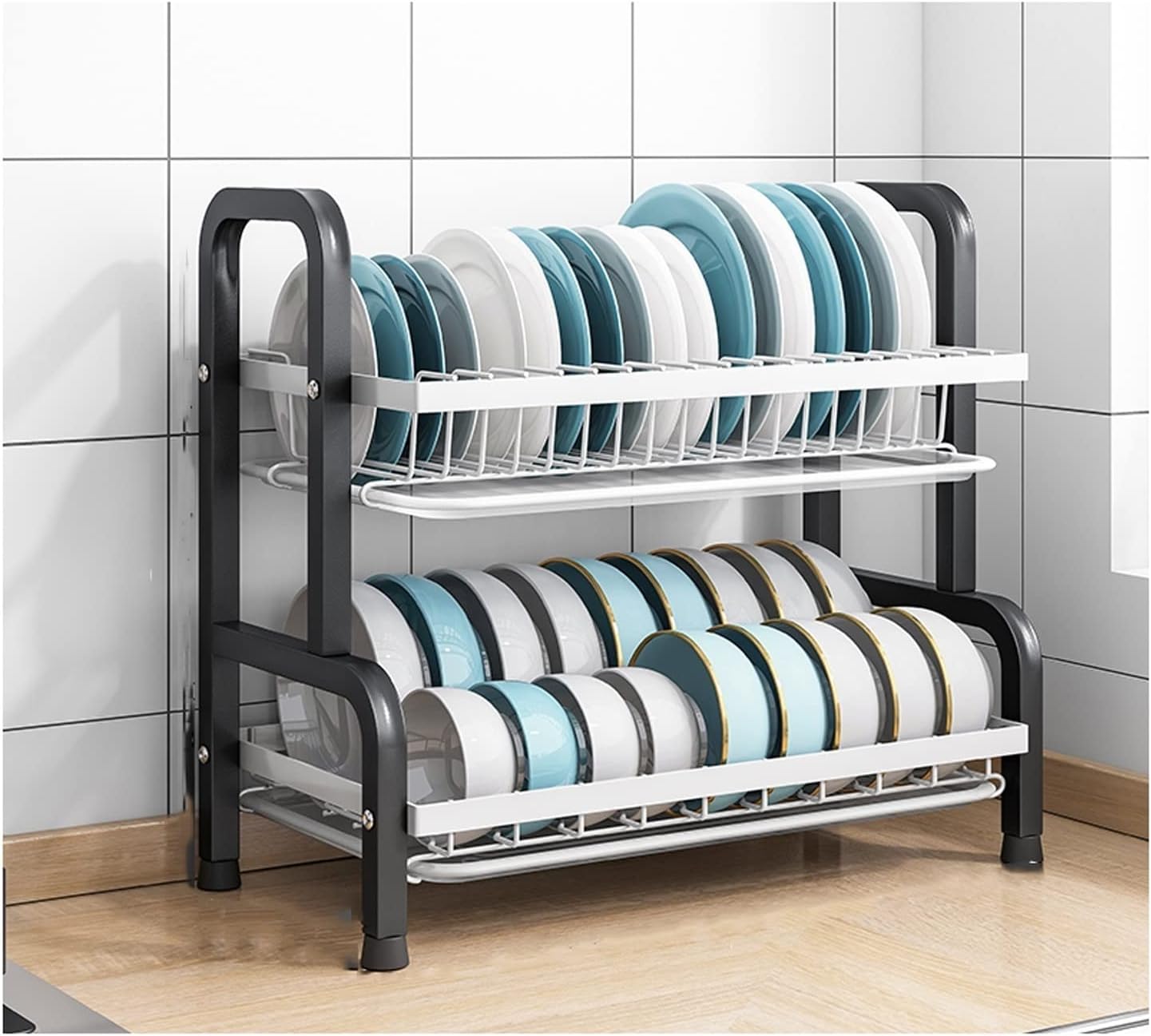 Dish Rack Small Dish Drying Rack, Dish Rack, Kitchen Dish Drying Rack, Household Sink Drying Rack, Kitchen Drying Rack Dishes Drying Rack(B)