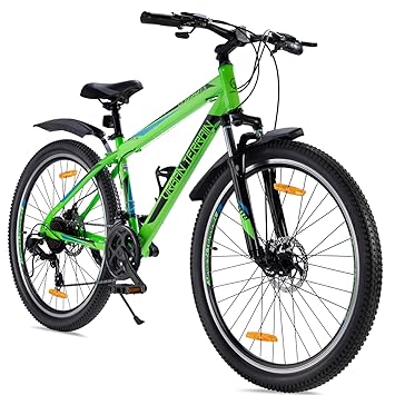 Urban Terrain UT3012S27.5, Steel MTB 27.5 Mountain Cycle with 21 Shimano Gear with Mudguard Accessories, PAN India Installation and cultsport App Tracking (Frame: 16 Inches) Ideal for Unisex Adult