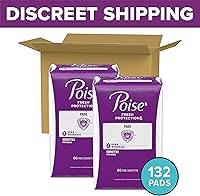 Vista 2 de Poise- Almohadillas de incontinencia, absorción moderada., 10036000469681, Largo regular, 1