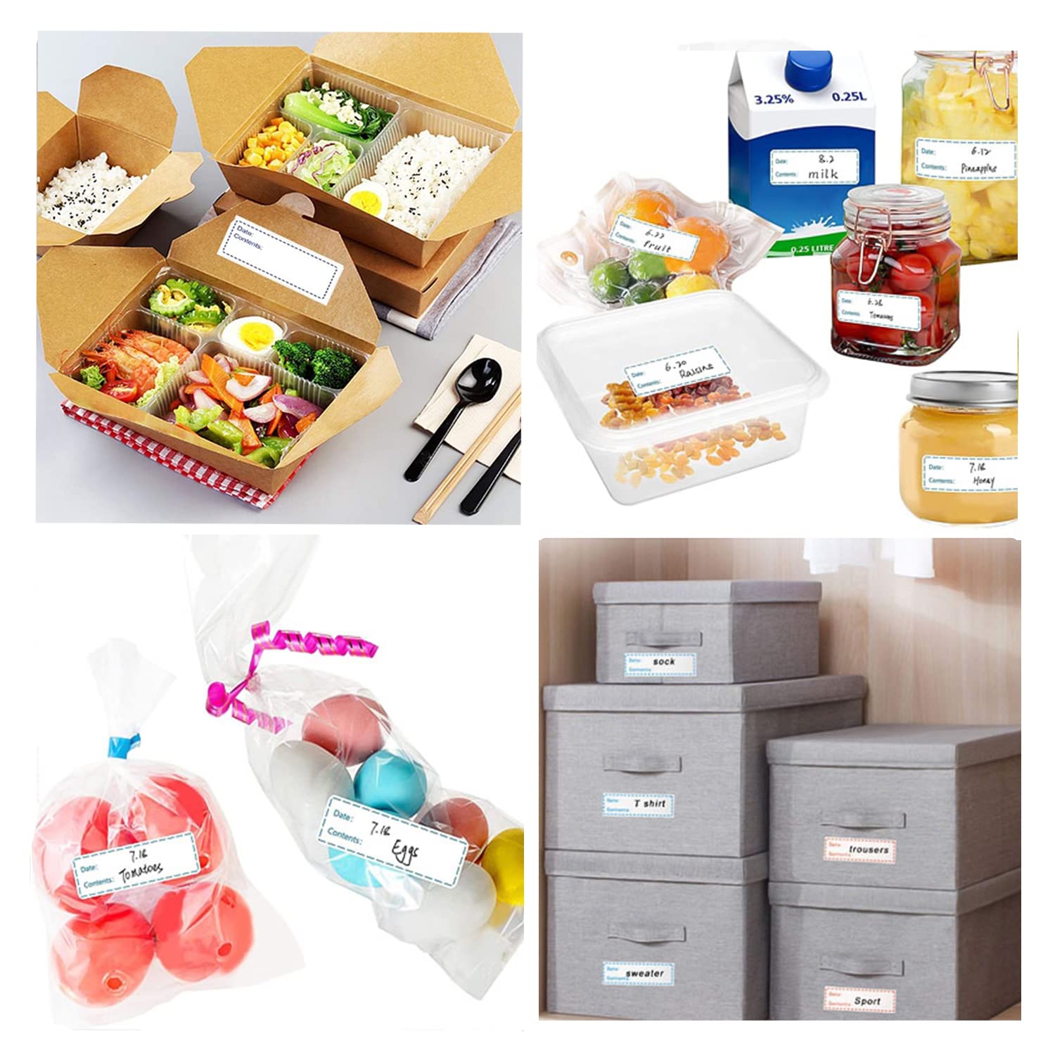 Amazon | Coollooda 冷蔵庫 ラベルシール【2個セット】食品冷蔵用