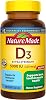 Nature Made Vitamina D3 5000 UI (125 mcg) Cápsulas Blandas, Suplemento de Vitamina D de Fuerza Extra para la Salud Ósea e Inmune, 180 Unidades, Suministro para 180 Días 1