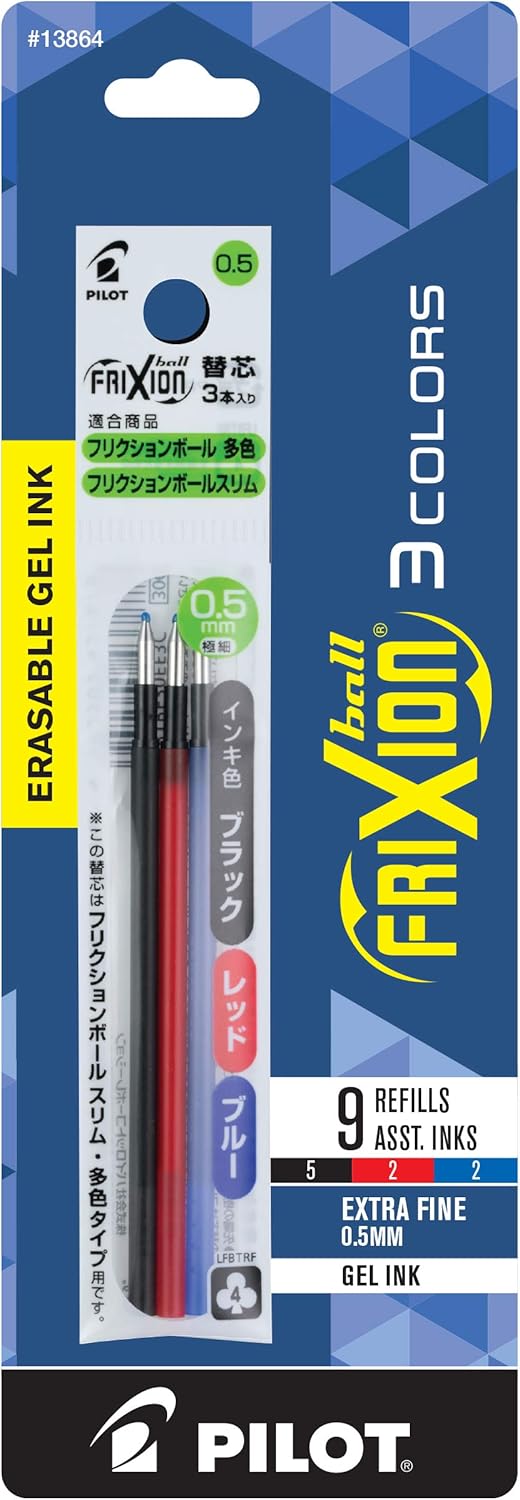 PILOT フリクションクリッカー3 感謝価格 多機能消せるペン 極細ペン先 