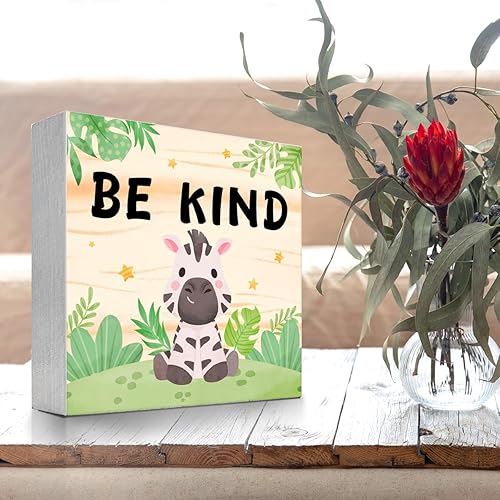 Miniatura 17 de Letreros de madera inspiradores para niños, caja de madera con texto en inglés "Reach for the Stars", decoración de escritorio, decoración de Be