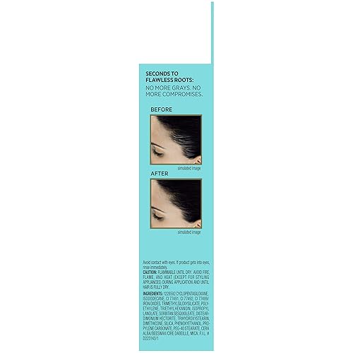 Miniatura 23 de L'Oreal Paris - Tinte de cabello Magic Root Precision, brocha retocadora temporal de canas, 4 Marrón oscuro