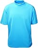 Akwa Mens Mock Turtleneck T-Shirt Lightweight Moisture Wicking Short Sleeve Golf Work Layering Shirt Breathable Made in USA