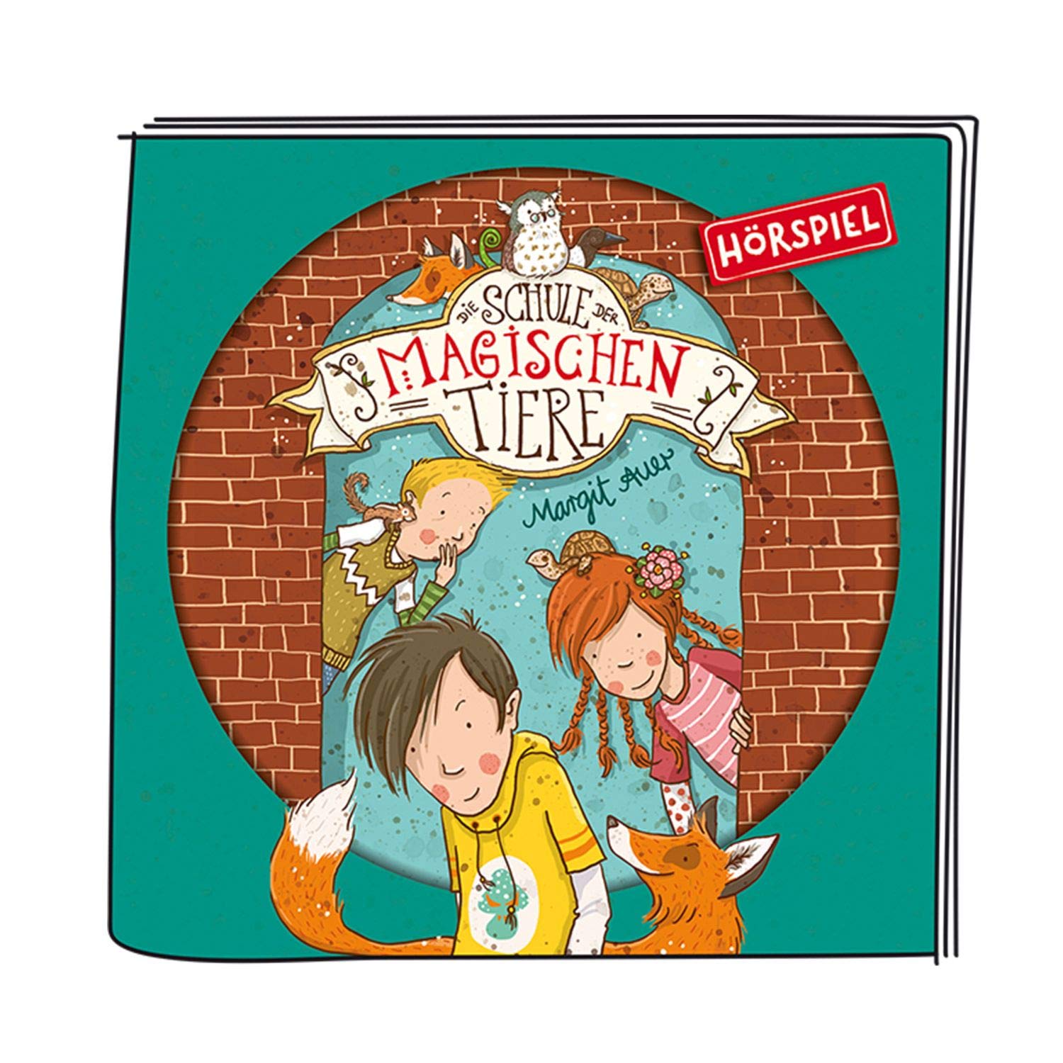 tonies 01-0100 Figurki słuchowe do Toniebox - Szkoła magicznych zwierząt - Szkoła magicznego - ok. 82 min - od 7 lat - Niemiecki