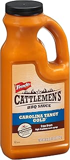 Cattlemen's Carolina Tangy Gold BBQ Sauce, 38 oz (Pack of 1)