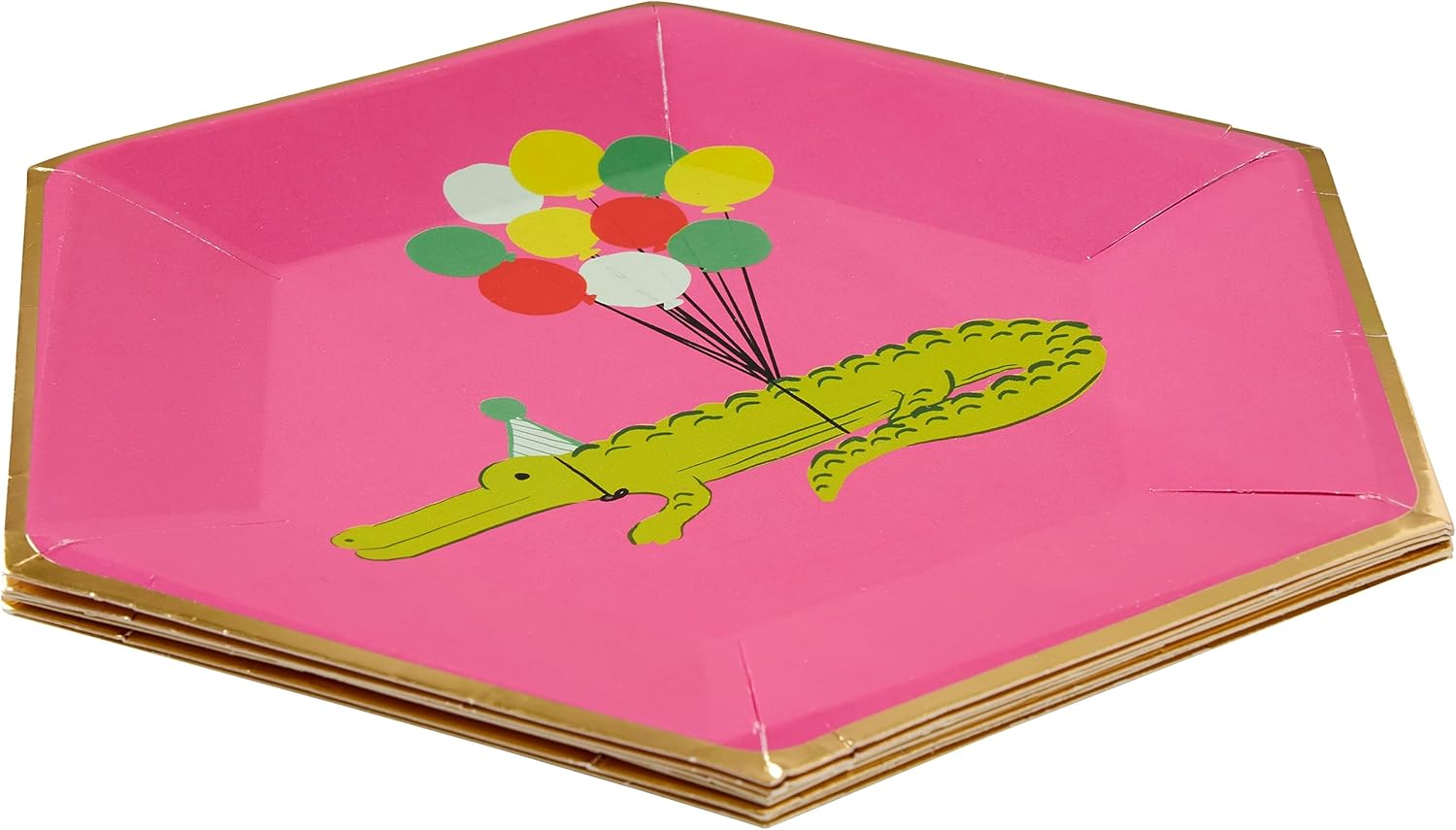 C.R. Gibson Party Animal Lunch Plates, 8 Count (TW13-25362)