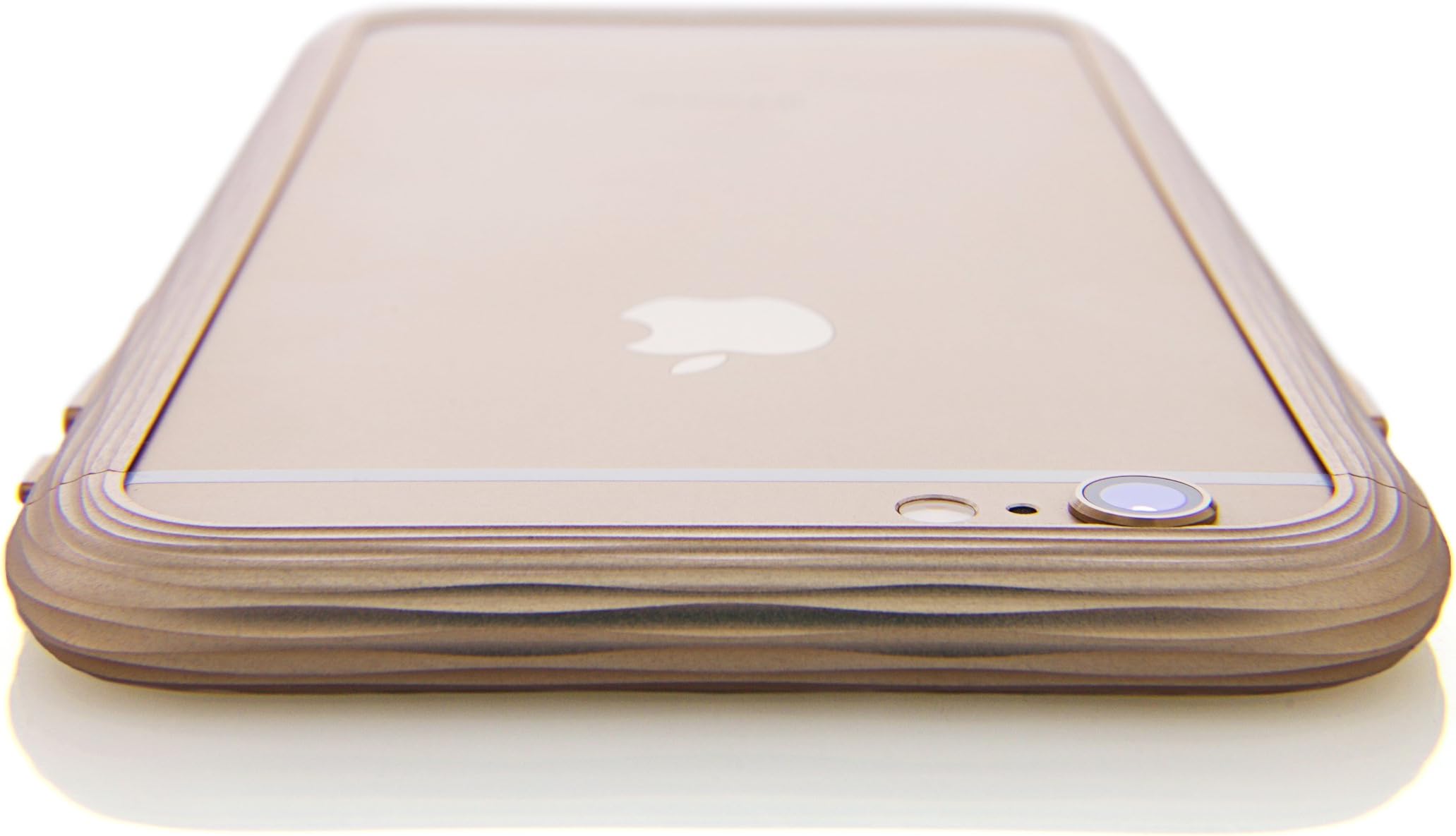 [Made in Japan] SQUAIR The Dimple [Gold] iPhone 6 Bumper case for iPhone 6 4.7 inchi | Alminum Metal Bumper Frame
