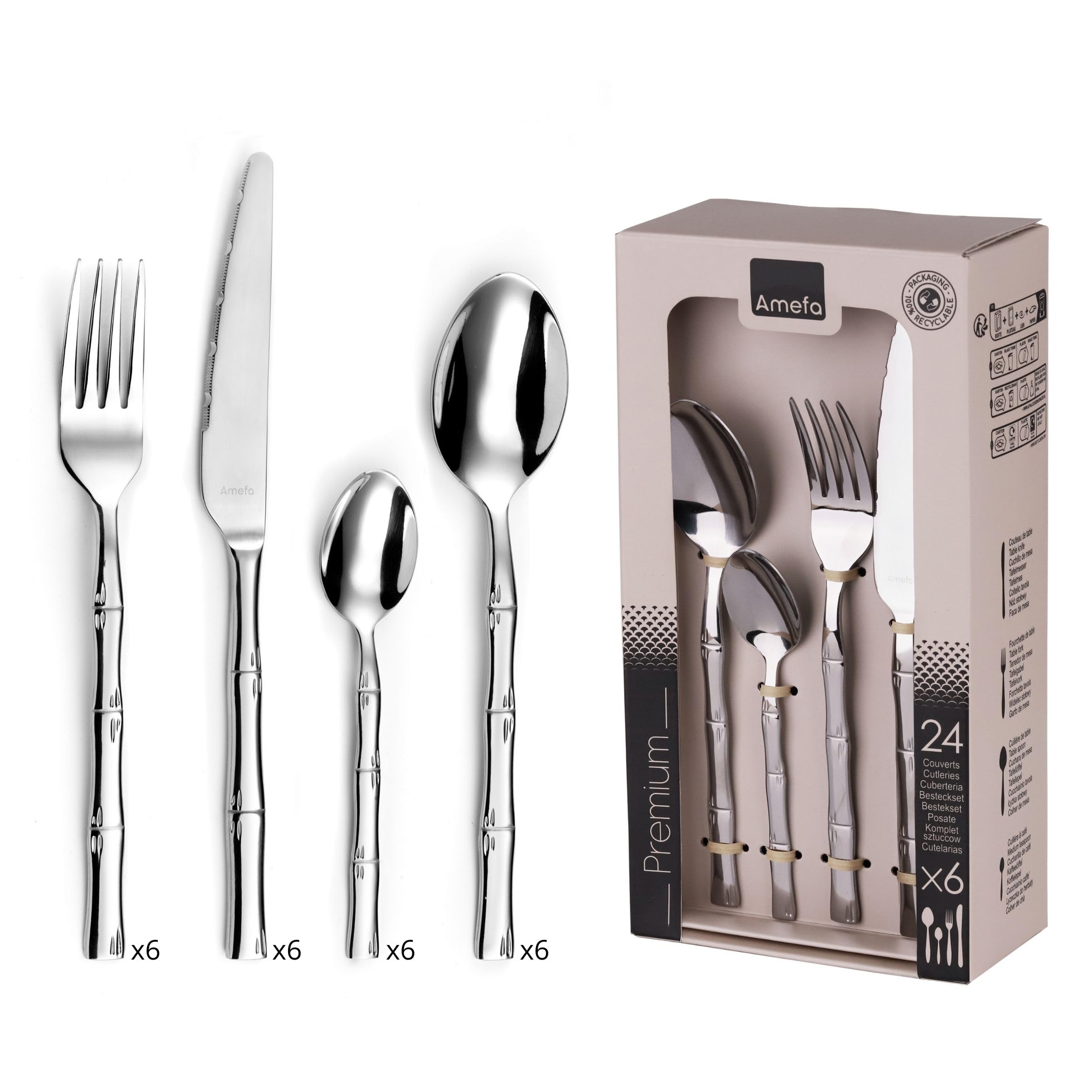 Amefa Karma - 24 pc Household Set