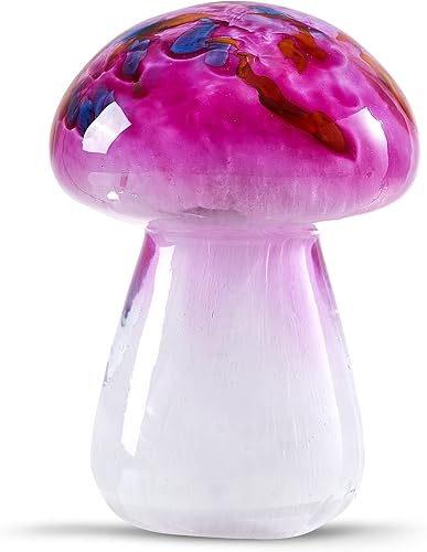 Miniatura 7 de Bola de pisapapeles de cristal soplado a mano para regalo de cumpleaños, decoración del hogar coleccionable, amantes de la decoración de la oficina.