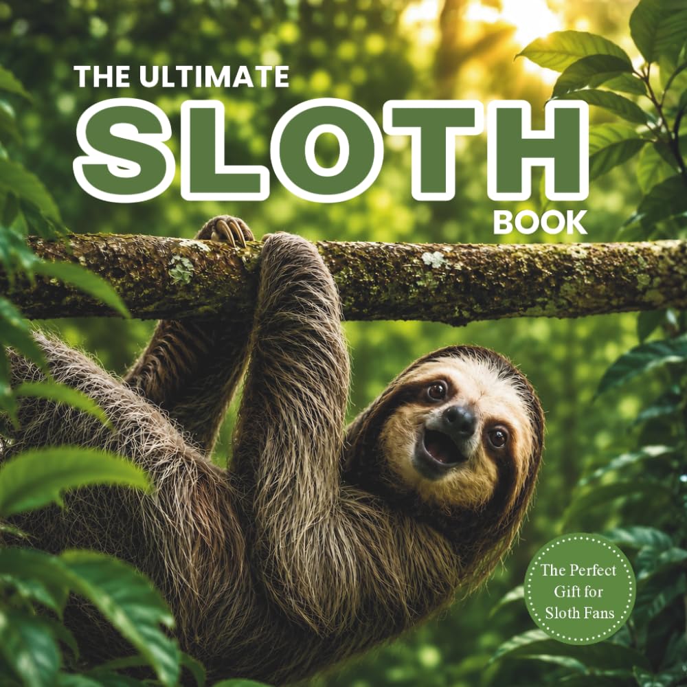 The Ultimate Sloth Book: A Beautiful Gift for Sloth Lovers
