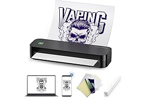 BIOMASER Tattoo Thermal Printer Wireless Tattoo Stencil Printer, Your Trusty Companion for Precise Tattoo Stenciling