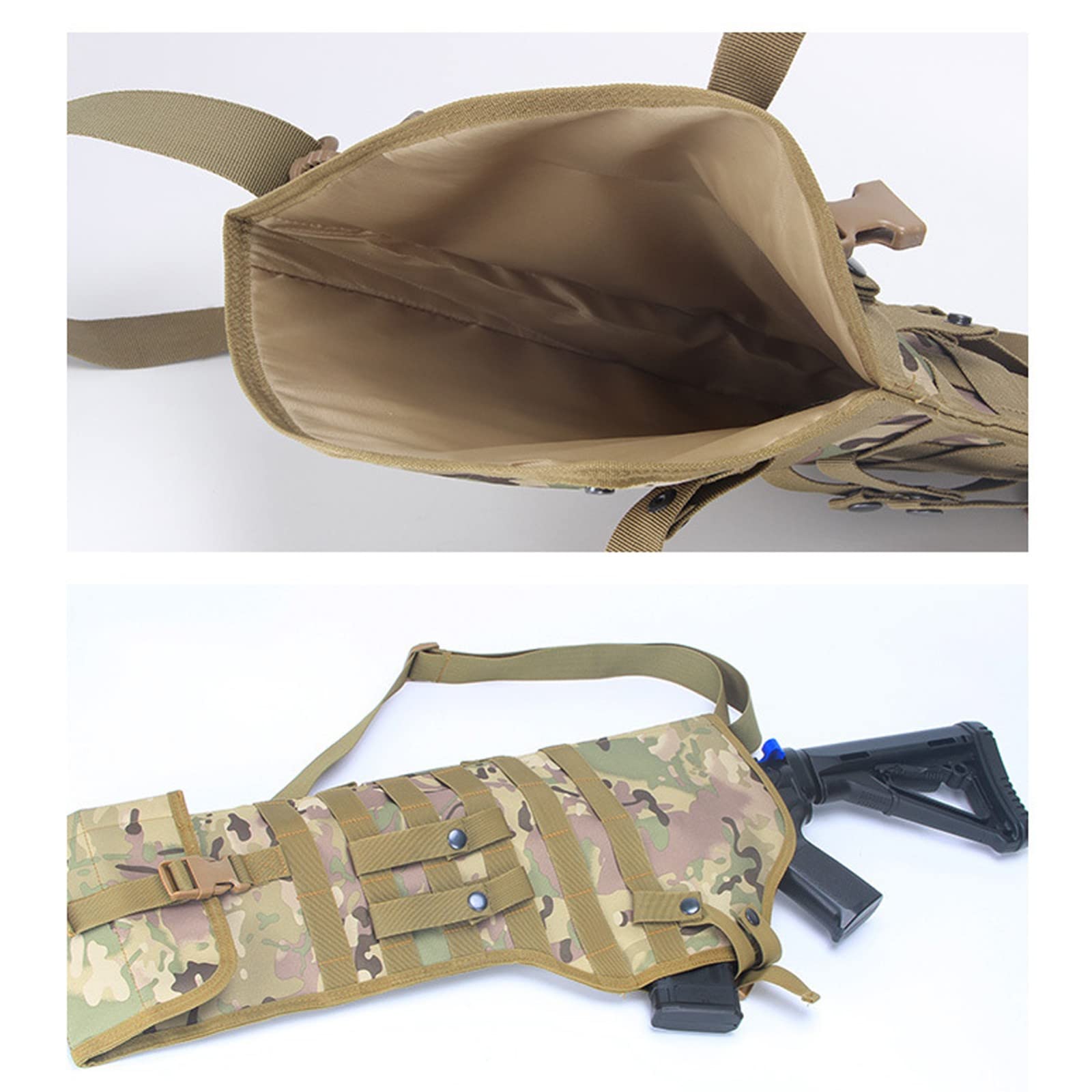 Funda para Fusil,Bolsa para Rifle Escopeta Airsoft, Caza Rifle Táctico Scabbard Militar Ripstop Impermeable Duradero Bolsa para Rifle con Correa de Hombro