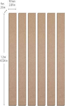 WallPops Wide Paintable Shaker Wall Panels, WPWP6346