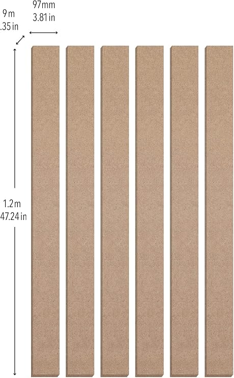 WallPops Wide Paintable Shaker Wall Panels, WPWP6346