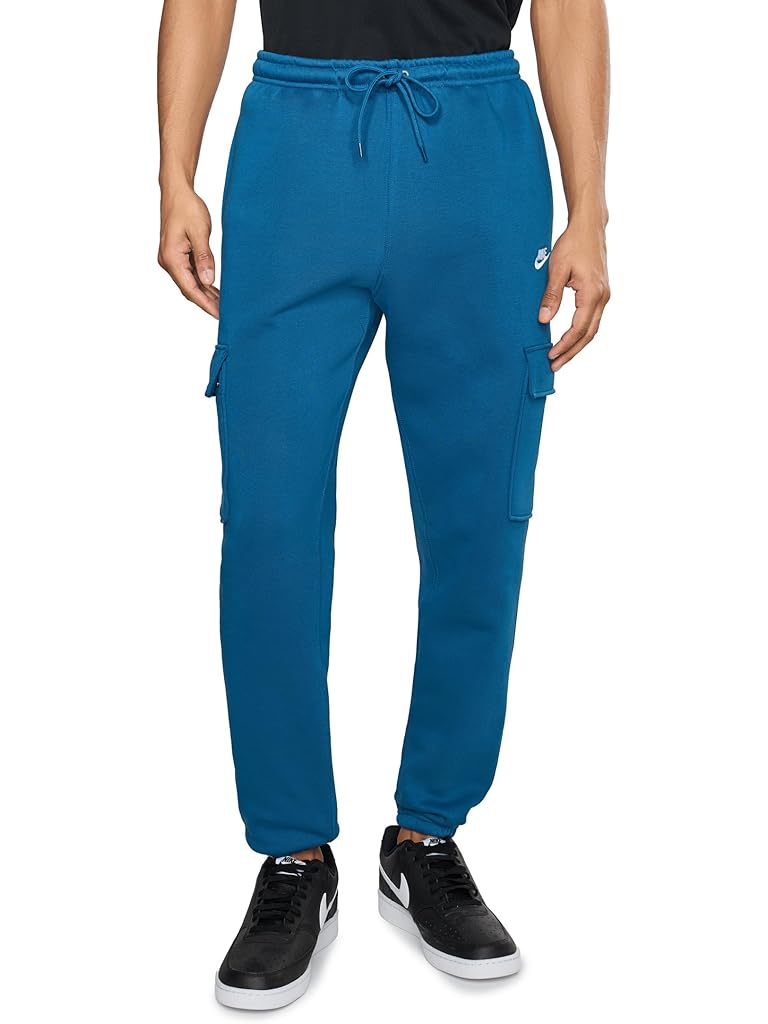 Blue Nike Club Fleece Cargo Pants