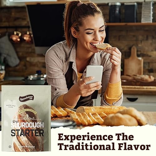 Miniatura 6 de Iniciador de masa madre seca, estilo San Francisco, menos de 48 horas. Instante de calidad premium, perfecto para pan de masa madre, jalá, pan,