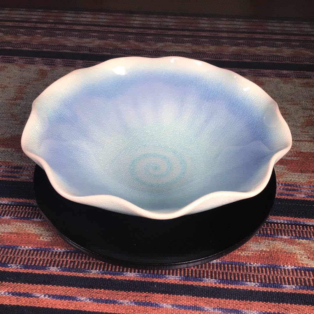 Tachiyoshi Seseragi Dessert Plate, Spoon Saucer, 15 Piece