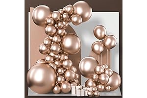 PartyWoo Metallic Champagne Gold Balloons for Enchanting Celebrations