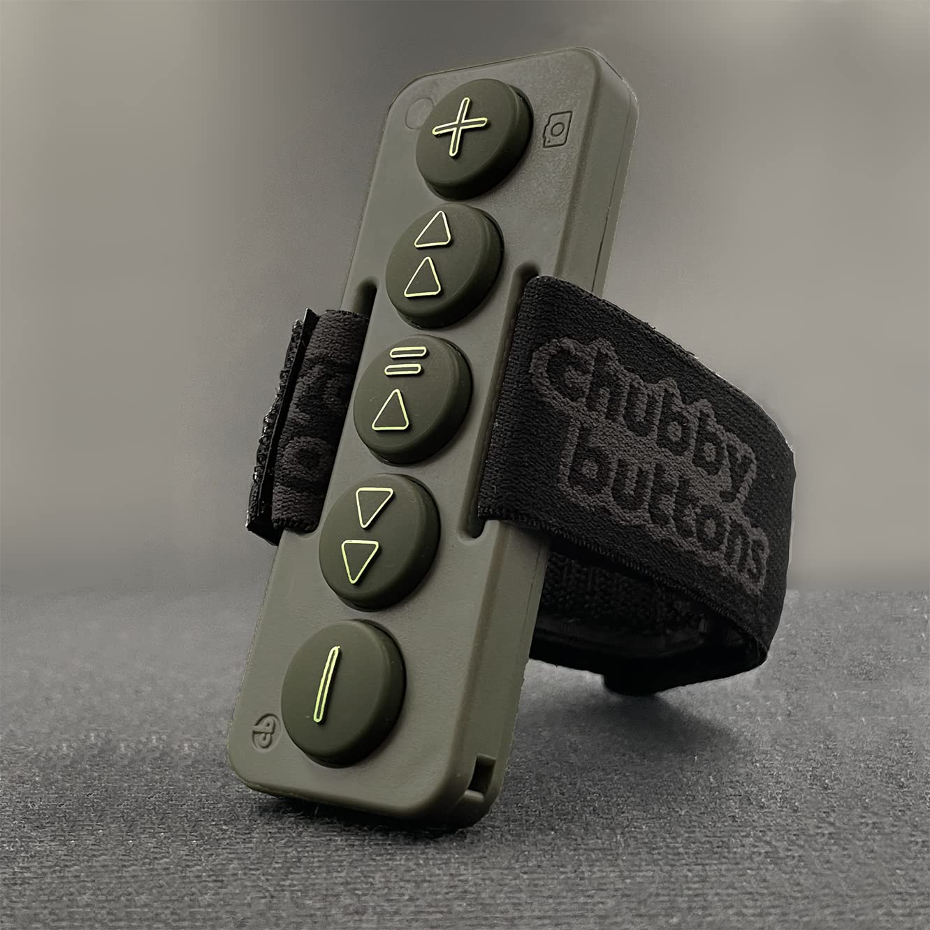 Chubby Buttons 2 - Wearable & Stickable Bluetooth 5.2 Remote for iPhone & Android