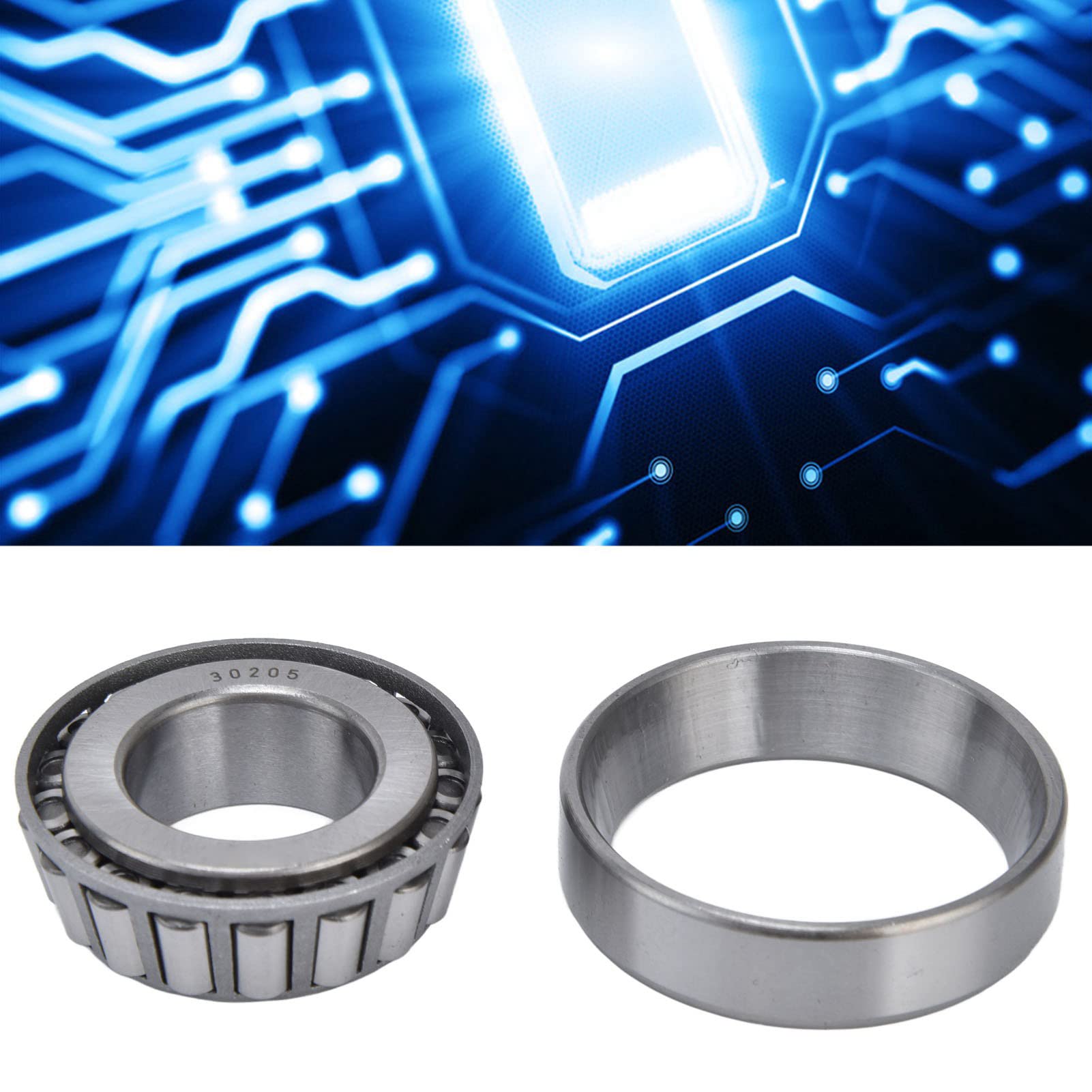 Cuscinetto 30205 25x52x16.25 Mm Cuscinetti A Rulli Conici: Prestazioni Di Precisione Per Efficienza Cuscinetto Per Carichi Radiali E Assiali