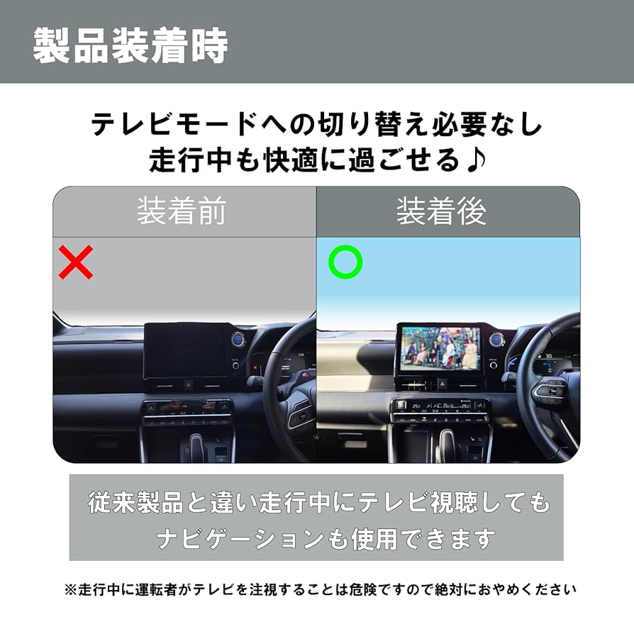 Amazon | 【OBD車検対応!!テレビ視聴中もトンネル通過中もルート