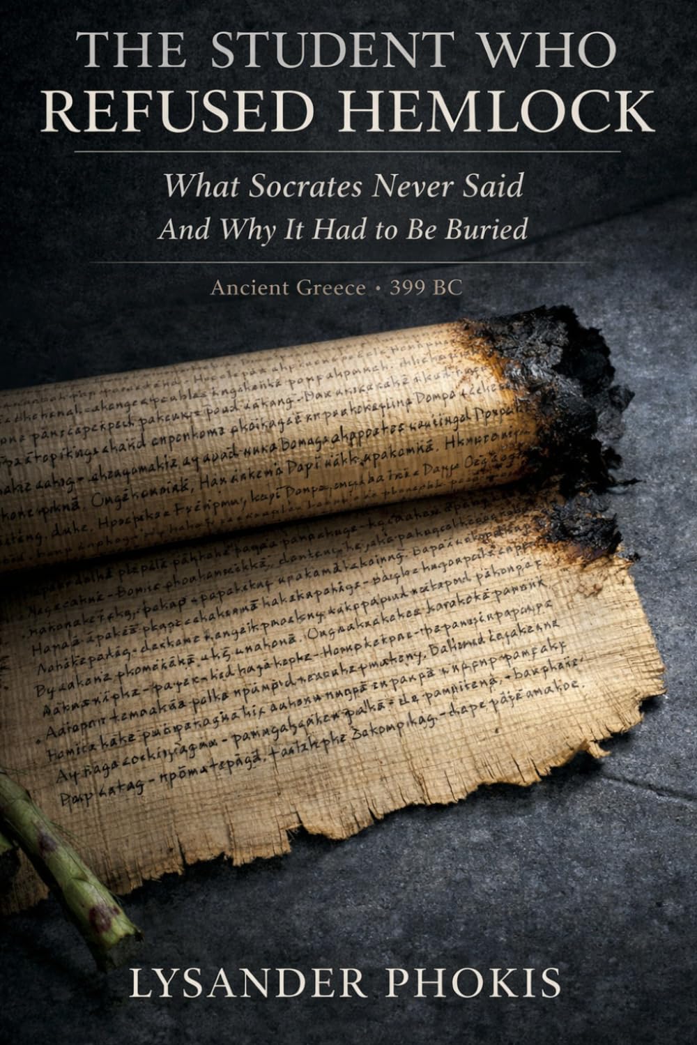 THE STUDENT WHO REFUSED HEMLOCK: What Socrates Never Said And Why It Had to Be Buried