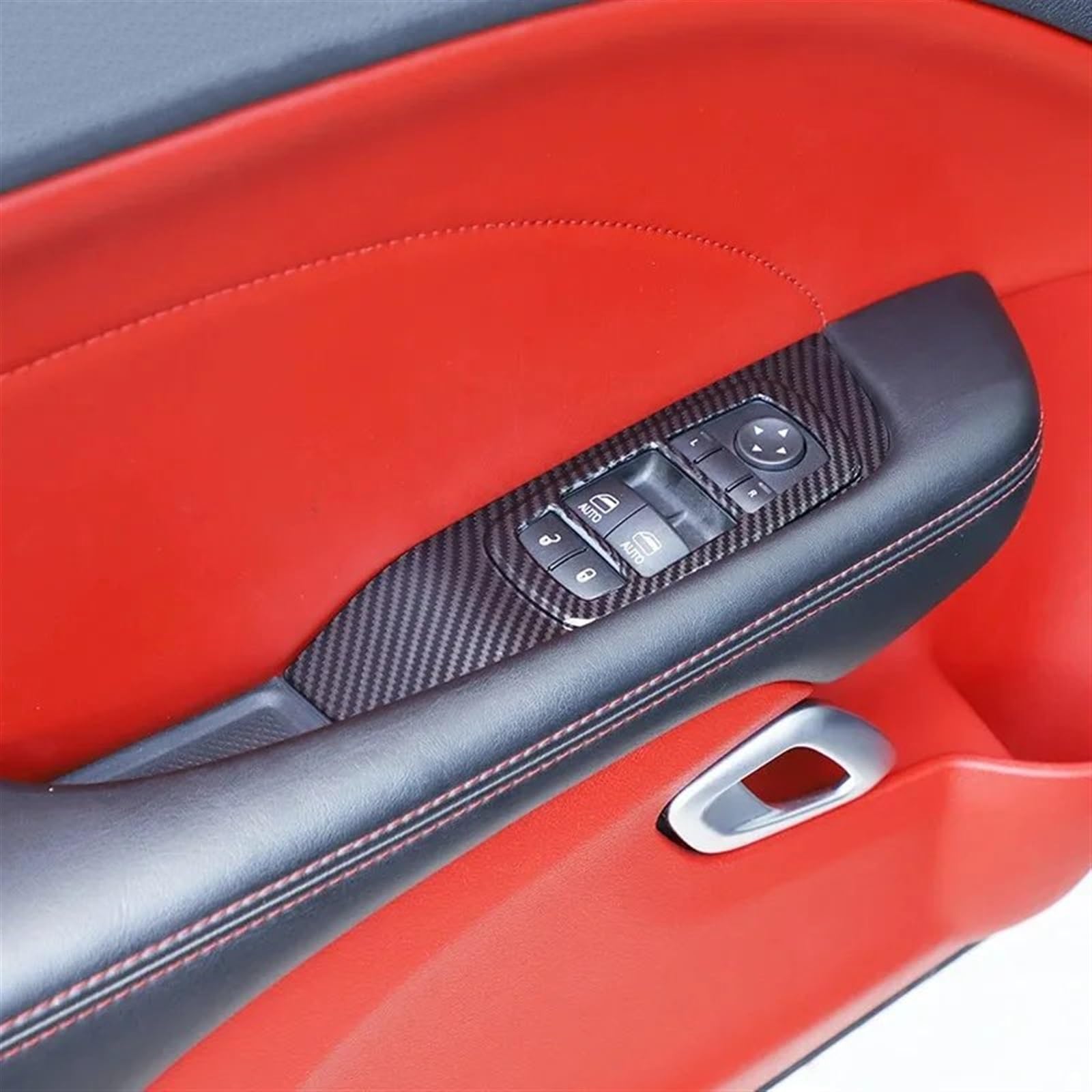 ダッジ　チャレンジャー　カーボンファイバー 内装パーツ セット Amazon.co.jp: 内装パーツ ダッジ チャレンジャー 2015 2016 2017 2018