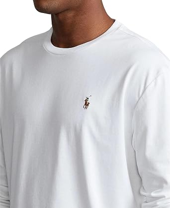 POLO RALPH LAUREN Mens Classic Fit Soft Touch Long-Sleeve Tee