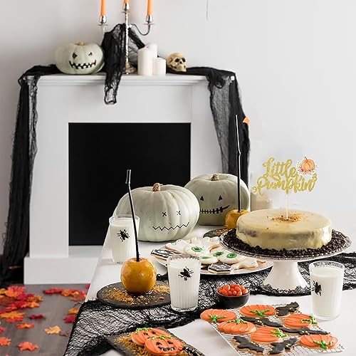 Miniatura 5 de 1 paquete de decoración de pastel de calabaza para baby shower, decoración de pastel de cosecha de otoño, temática de calabaza, Acción de Gracias,