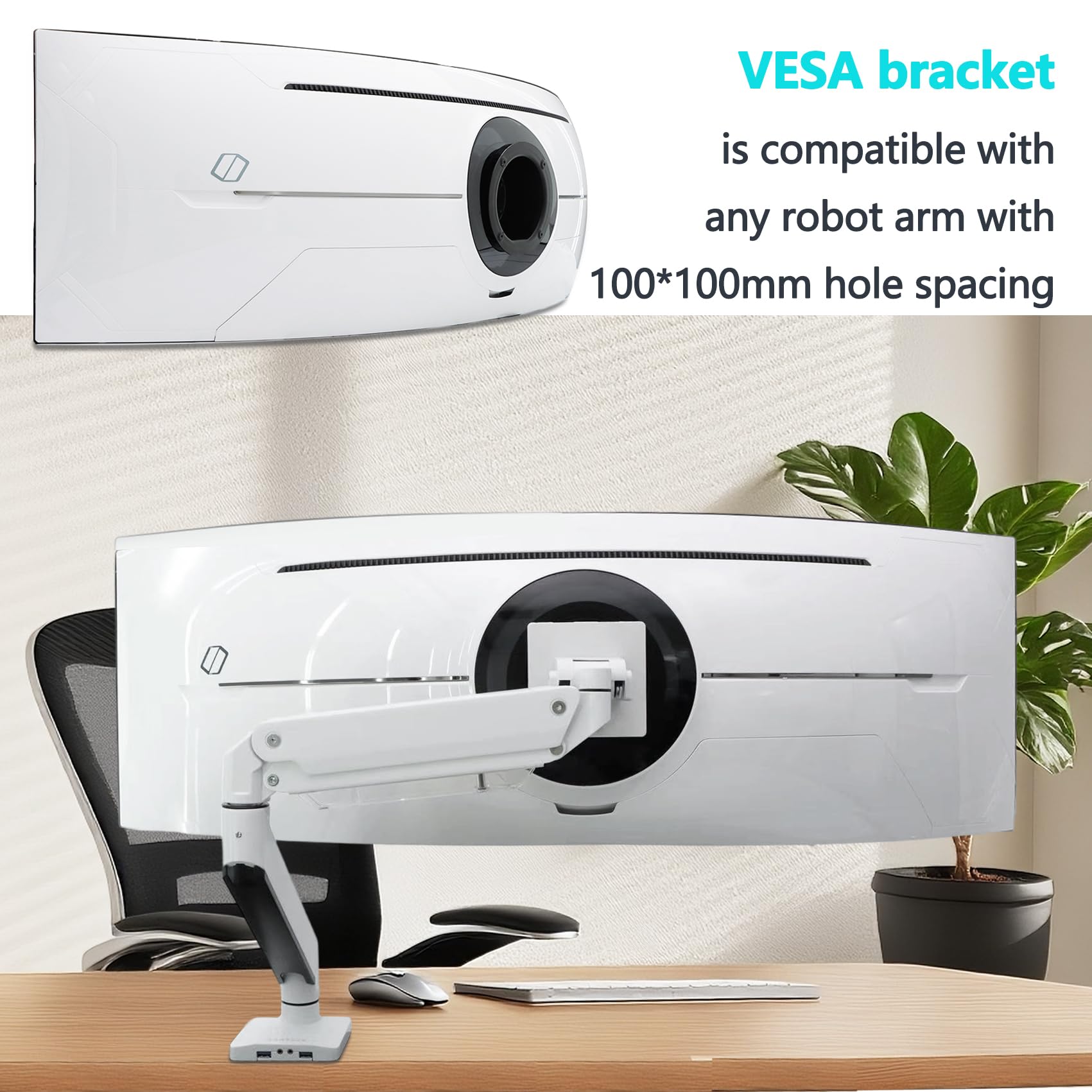 Amazon.com: Tjweiqing Odyssey G9 VESA Mount Compatible with