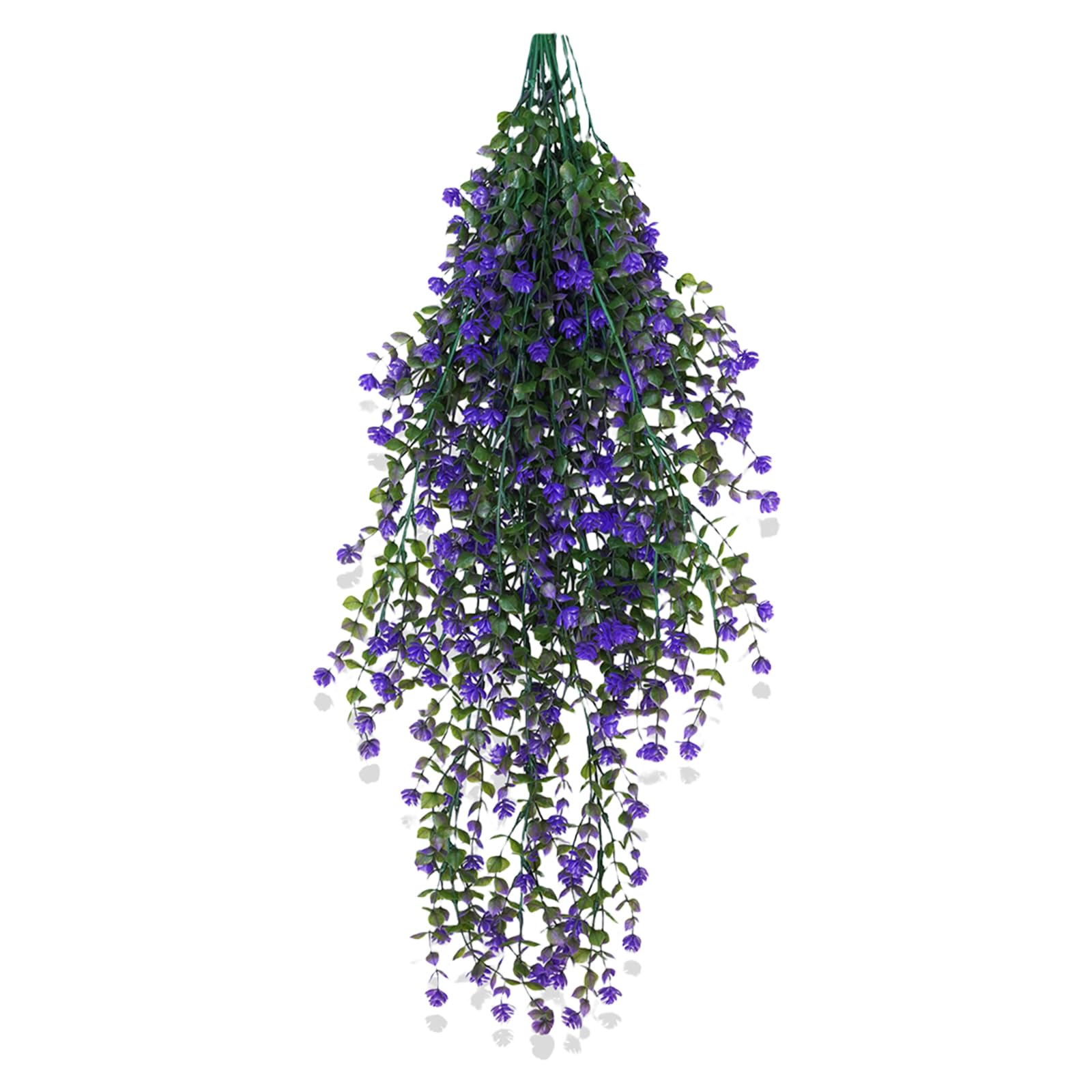 Msioytog Artificial Flower Wedding Garlands Realistic Hanging Plant for Wedding Aisle Decoration Wall Hangings Artificial Flower