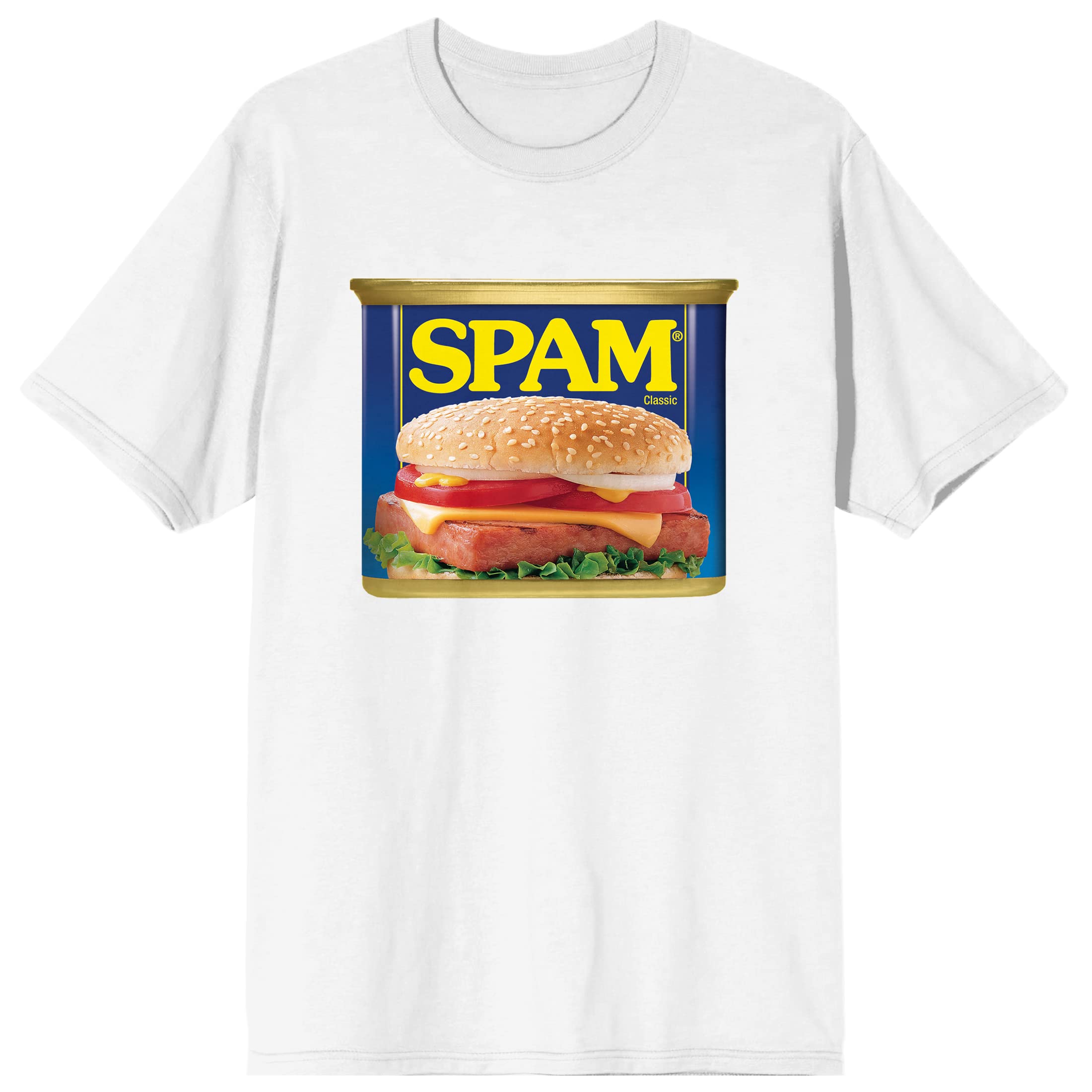 Spam Classic Can Men's White T-Shirt