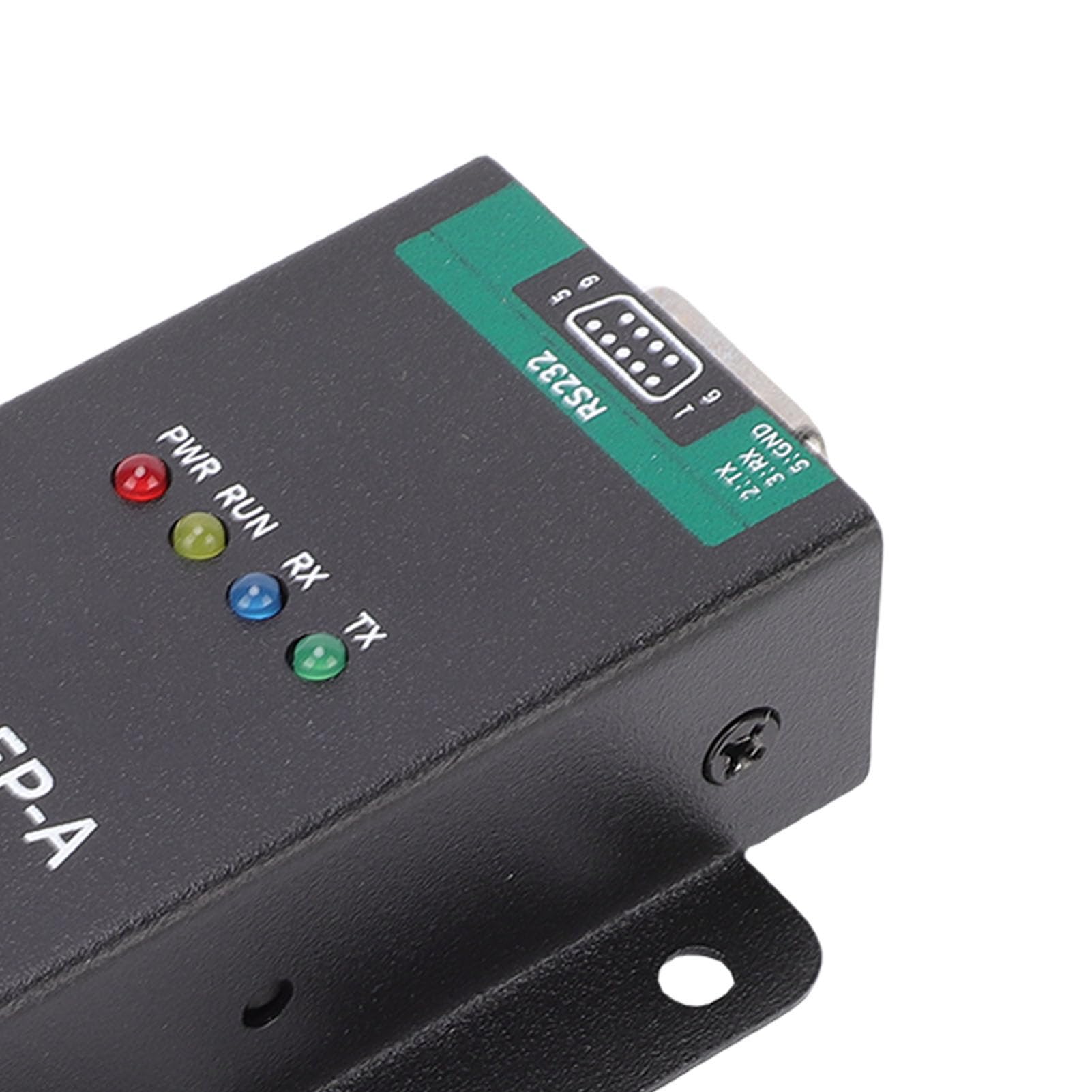 Alomejor to RJ45 Ethernet Converter, Bidirectional Data Transmission | Materiale in lega di alluminio, supporta Modbus , installazione industriale