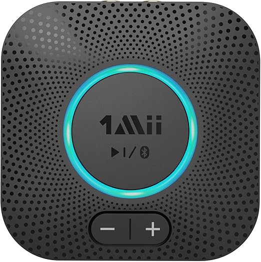 1Mii B06S Bluetooth Audio Adapter mit Lautstärkeregelung, HiFi