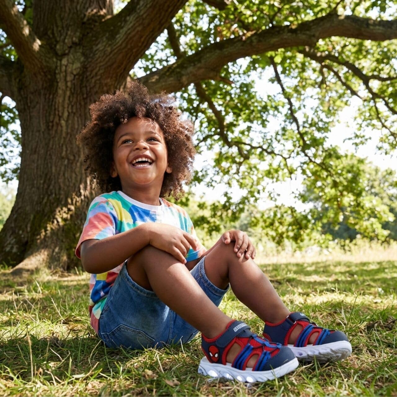 Leomil Spiderman Sandalias niños Sandalias Spiderman, Zapatos de verano para niños
